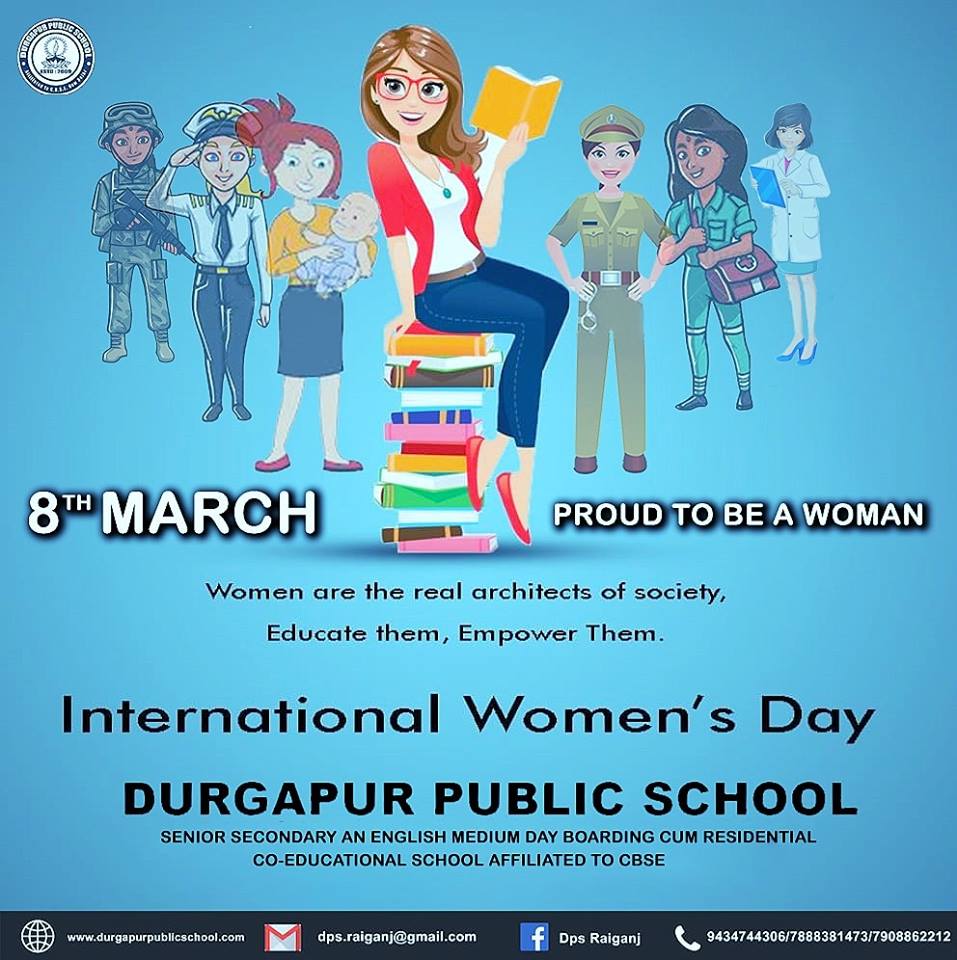 Happy International Women's Day 2019 - Durgapur Public School ...
